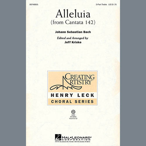 Johann Sebastian Bach Download Printable PDF Score Easily Download Johann Sebastian Bach Printable PDF piano music notes, guitar tabs for 3-Part Treble Choir. Transpose or transcribe this score in no time - Learn how to play song progression.