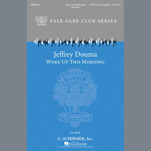 Jeffrey Douma Download Printable PDF Score Easily Download Jeffrey Douma Printable PDF piano music notes, guitar tabs for SATB Choir. Transpose or transcribe this score in no time - Learn how to play song progression.