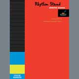 Download or print Jennifer Higdon Rhythm Stand - Eb Baritone Saxophone Sheet Music Printable PDF 1-page score for Concert / arranged Concert Band SKU: 406038