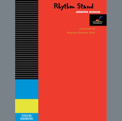 Jennifer Higdon Rhythm Stand - Full Score Profile Image
