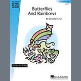 Download or print Jennifer Linn Butterflies And Rainbows Sheet Music Printable PDF 3-page score for Children / arranged Educational Piano SKU: 27527