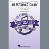Download or print Jerome Kern All The Things You Are (arr. Kirby Shaw) Sheet Music Printable PDF 4-page score for Jazz / arranged SSA Choir SKU: 168997