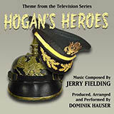 Download or print Jerry Fielding Hogan's Heroes March Sheet Music Printable PDF 1-page score for Novelty / arranged Flute Solo SKU: 169769