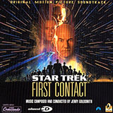 Download or print Jerry Goldsmith Star Trek(R) First Contact Sheet Music Printable PDF 3-page score for Film/TV / arranged Piano Solo SKU: 20009