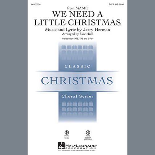 Jerry Herman We Need A Little Christmas (from Mame) (arr. Mac Huff) Profile Image