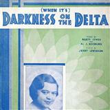 Download or print Al J. Neiburg (When It's) Darkness On The Delta Sheet Music Printable PDF 5-page score for Standards / arranged Piano, Vocal & Guitar Chords SKU: 107007