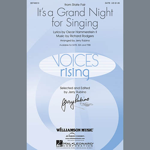 It's A Grand Night For Singing (arr. Jerry Rubino) cover image