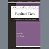 Download or print Jesse Beulke Exultate Deo Sheet Music Printable PDF 11-page score for Concert / arranged SATB Choir SKU: 431023