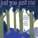 Download or print Jesse Greer Just You, Just Me Sheet Music Printable PDF 3-page score for Standards / arranged Easy Piano SKU: 408404