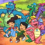 Download or print Jessee Harris Dragon Tales Theme Sheet Music Printable PDF 4-page score for Children / arranged Piano, Vocal & Guitar Chords (Right-Hand Melody) SKU: 29371