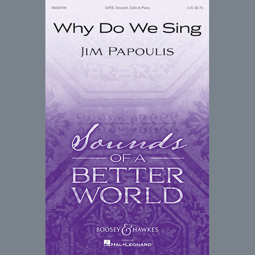 Jim Papoulis Download Printable PDF Score Easily Download Jim Papoulis Printable PDF piano music notes, guitar tabs for SATB Choir. Transpose or transcribe this score in no time - Learn how to play song progression.