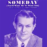 Download or print Jimmie Hodges Some Day (You'll Want Me To Want You) Sheet Music Printable PDF 4-page score for Country / arranged Easy Piano SKU: 77535