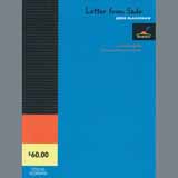 Download or print Jodie Blackshaw Letter from Sado - Flute Team Orange Sheet Music Printable PDF 2-page score for Concert / arranged Concert Band SKU: 406172
