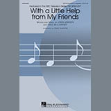 Download or print Joe Cocker With A Little Help From My Friends (from The Sing-Off) (arr. Deke Sharon) Sheet Music Printable PDF 11-page score for Pop / arranged SATB Choir SKU: 422747