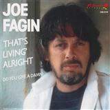 Download or print Joe Fagin That's Livin' Alright Sheet Music Printable PDF 3-page score for Rock / arranged Piano, Vocal & Guitar Chords SKU: 121028
