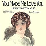 Download or print Joe McCarthy You Made Me Love You (I Didn't Want To Do It) Sheet Music Printable PDF 3-page score for Standards / arranged Easy Piano SKU: 76338