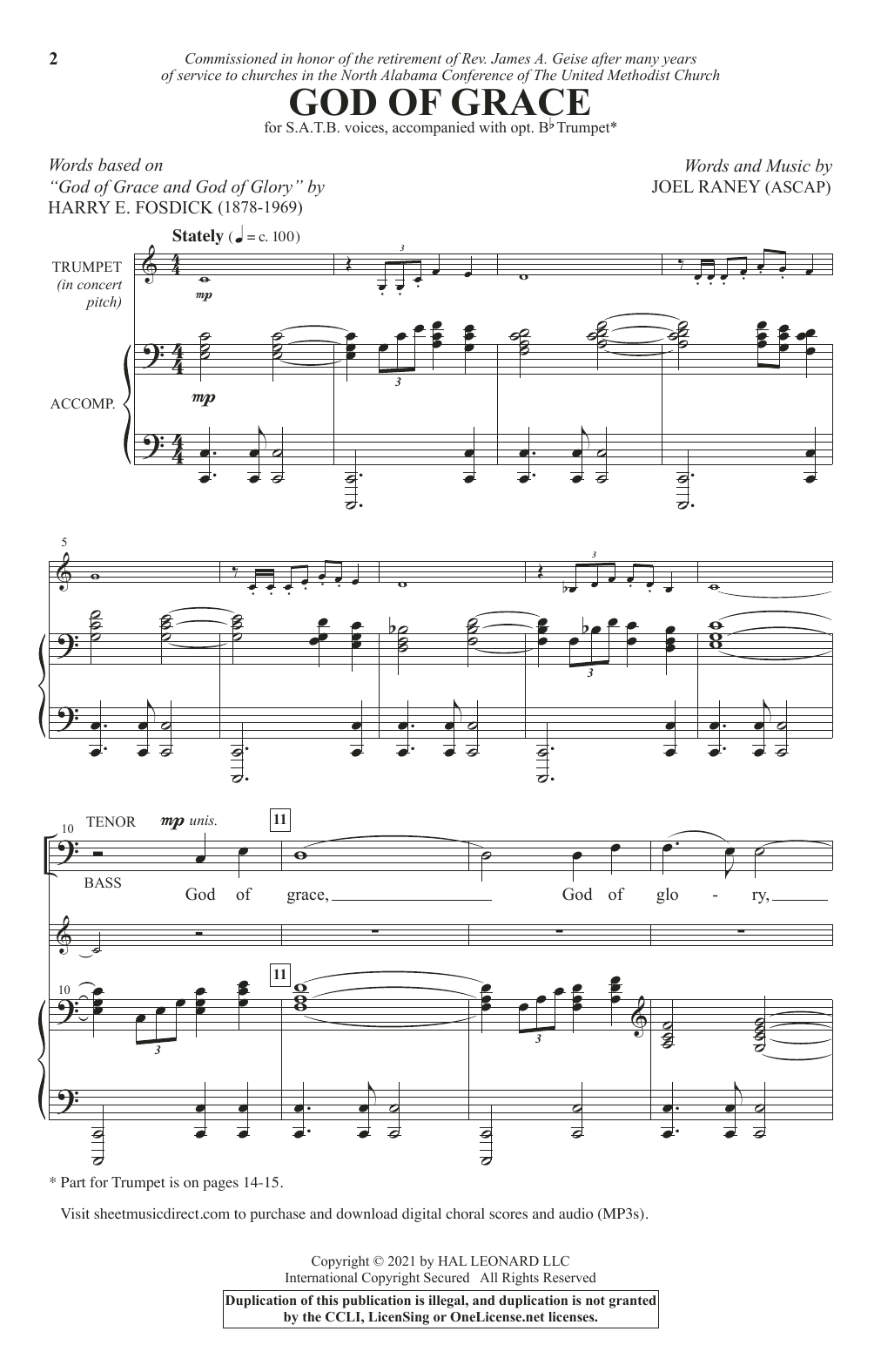 Joel Raney God Of Grace sheet music notes and chords. Download Printable PDF.