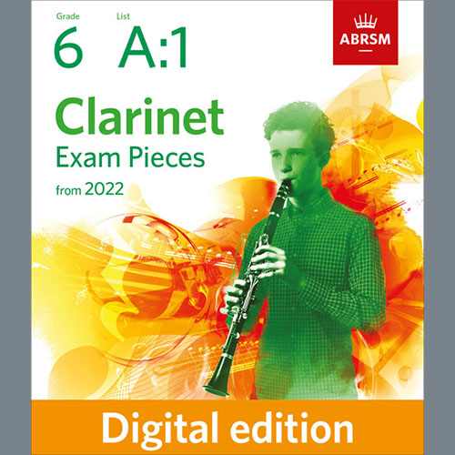Johann Sebastian Bach Corrente (from Partita No2 in D minor) (Grade 6 List A1 from the ABRSM Clarinet Profile Image