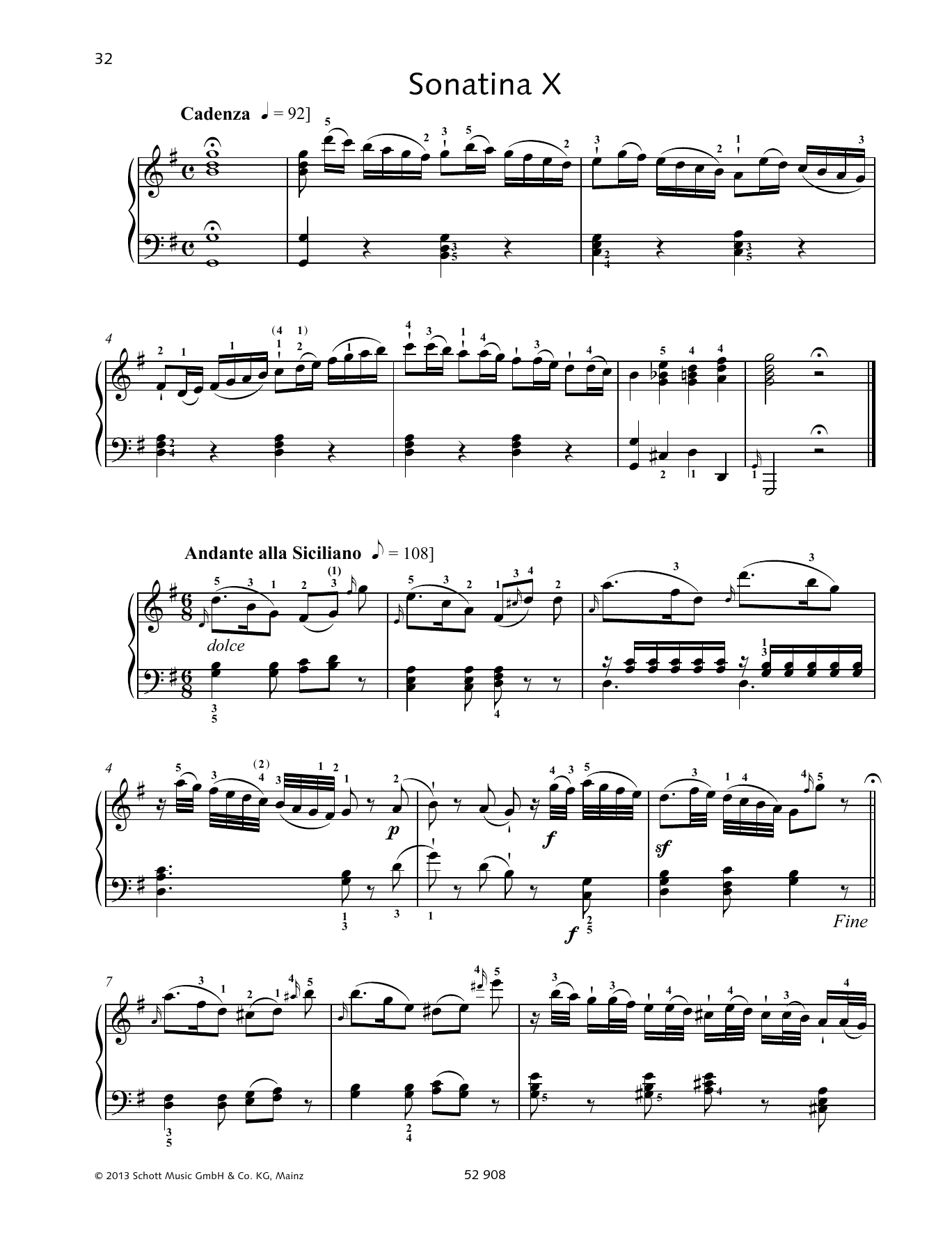 Learn to play Johann Baptist Vanhal Sonatina X sheet music for Piano Solo in minutes. Price: 6.9900$ Johann Baptist Vanhal Sonatina X sheet music notes and chords arranged for Piano Solo