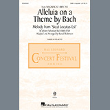 Download or print Johann Sebastian Bach Alleluia On A Theme By Bach (from Magnificat, BWV 243) (arr. Russell Robinson) Sheet Music Printable PDF 6-page score for Festival / arranged SAB Choir SKU: 1133135.