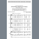 Download or print Johannes Brahms O The Deep, Deep Love Of Jesus (ed. Ken Berg) Sheet Music Printable PDF 8-page score for Hymn / arranged SATB Choir SKU: 430937