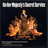 Download or print John Barry On Her Majesty's Secret Service - Theme Sheet Music Printable PDF 4-page score for Film/TV / arranged Piano Solo SKU: 116029