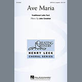 Download or print John Conahan Ave Maria Sheet Music Printable PDF 9-page score for Concert / arranged SATB Choir SKU: 151054