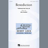 Download or print John Conahan Benediction Sheet Music Printable PDF 5-page score for Pop / arranged SATB Choir SKU: 178109