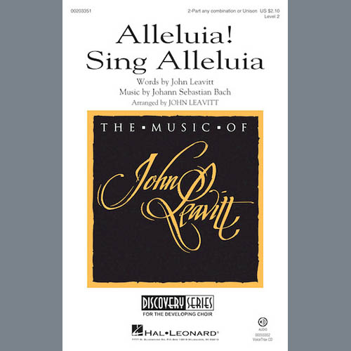 John Leavitt Alleluia! Sing Alleluia Profile Image