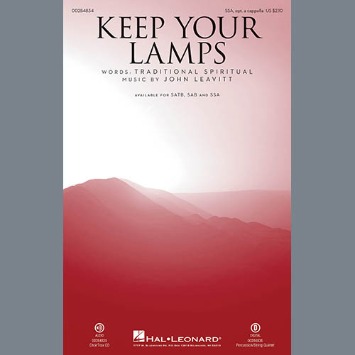 John Leavitt Keep Your Lamps Trimmed And Burning Profile Image