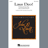 Download or print John Leavitt Laus Deo! Sheet Music Printable PDF 2-page score for Latin / arranged TTBB Choir SKU: 154988