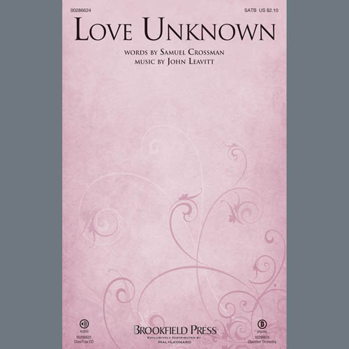 John Leavitt Love Unknown Profile Image