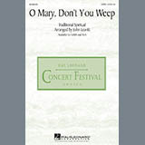 Download or print Traditional Spiritual Oh Mary Don't You Weep (arr. John Leavitt) Sheet Music Printable PDF 9-page score for Concert / arranged SATB Choir SKU: 98193
