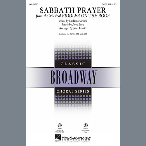John Leavitt Sabbath Prayer (from Fiddler On The Roof) Profile Image