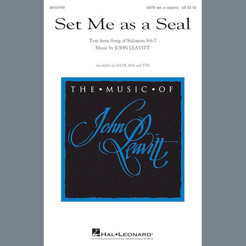 John Leavitt Set Me As A Seal Profile Image