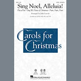 Download or print John Leavitt Sing Noel, Alleluia! Sheet Music Printable PDF 13-page score for Sacred / arranged SATB Choir SKU: 182476