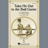 Download or print John Leavitt Take Me Out To The Ball Game Sheet Music Printable PDF 13-page score for Traditional / arranged SATB Choir SKU: 99051