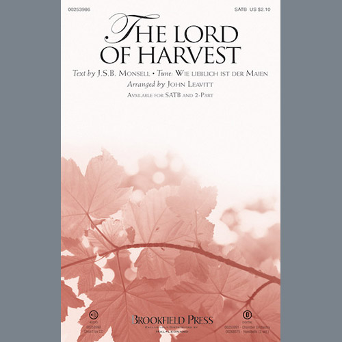 John Leavitt The Lord Of Harvest Profile Image