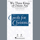 Download or print John Leavitt We Three Kings Of Orient Are Sheet Music Printable PDF 7-page score for Sacred / arranged SAB Choir SKU: 251154