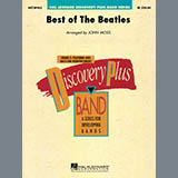 Download or print John Moss Best of the Beatles - Baritone B.C. Sheet Music Printable PDF 2-page score for Oldies / arranged Concert Band SKU: 346376