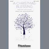 Download or print John Purifoy A Christmas Blessing Sheet Music Printable PDF 7-page score for Christmas / arranged SATB Choir SKU: 96160