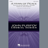 Download or print John Purifoy A Hymn Of Peace Sheet Music Printable PDF 7-page score for Concert / arranged SSA Choir SKU: 153739