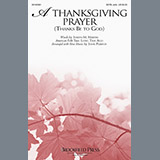 Download or print John Purifoy A Thanksgiving Prayer (Thanks Be To God) Sheet Music Printable PDF 13-page score for Sacred / arranged SATB Choir SKU: 158764