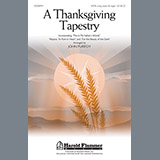 Download or print John Purifoy A Thanksgiving Tapestry Sheet Music Printable PDF 3-page score for Pop / arranged SATB Choir SKU: 96920