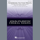 Download or print John Purifoy Address To The Moon Sheet Music Printable PDF 7-page score for Concert / arranged SAB Choir SKU: 81140