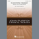 Download or print John Purifoy Cantate Hodie! (Sing On This Day) Sheet Music Printable PDF 7-page score for Concert / arranged 3-Part Mixed Choir SKU: 159963