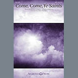 Download or print Traditional English Folksong Come, Come, Ye Saints (arr. John Purifoy) Sheet Music Printable PDF 7-page score for Hymn / arranged SATB Choir SKU: 166623