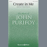 Download or print John Purifoy Create In Me Sheet Music Printable PDF 9-page score for Sacred / arranged SATB Choir SKU: 156473