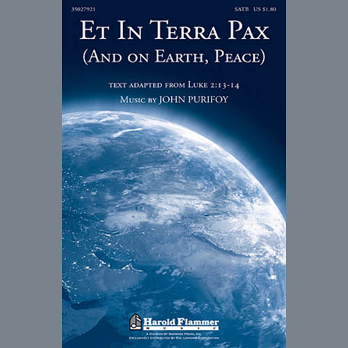 John Purifoy Et In Terra Pax (And On Earth, Peace) Profile Image