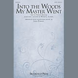 Download or print John Purifoy Into The Woods My Master Went Sheet Music Printable PDF 10-page score for Sacred / arranged SATB Choir SKU: 175237